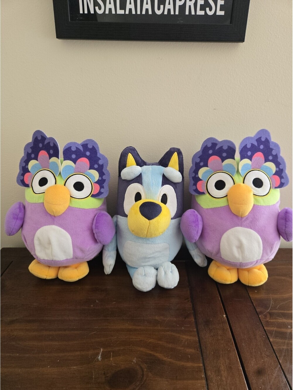 Moose Toys With Sound Talking Bluey And Chattermax Plush Bird Stuffed Animal